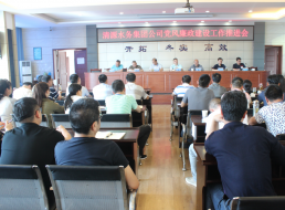 集團公司召開2019年度黨風廉政建設(shè)工作推進會