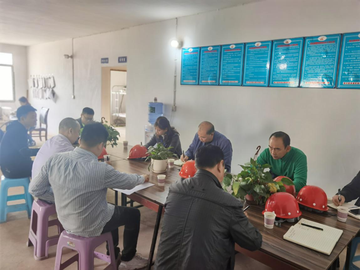 集團公司黨委委員、副總經(jīng)理任大慶督查指導高捷水廠在建工程