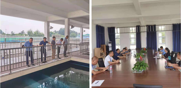 清源水務(wù)集團(tuán)黨委書記、董事長周燕賓率隊到臨港公司開展安全生產(chǎn)檢查工作
