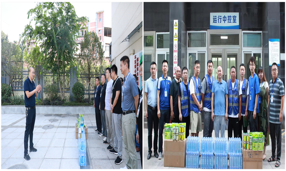 奮戰(zhàn)一線保供水,夏送清涼沁人心